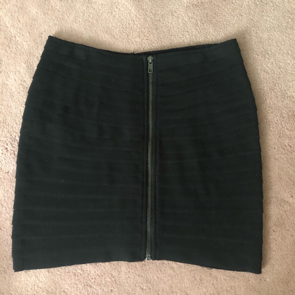 Urban Outfitters zipper front mini skirt
